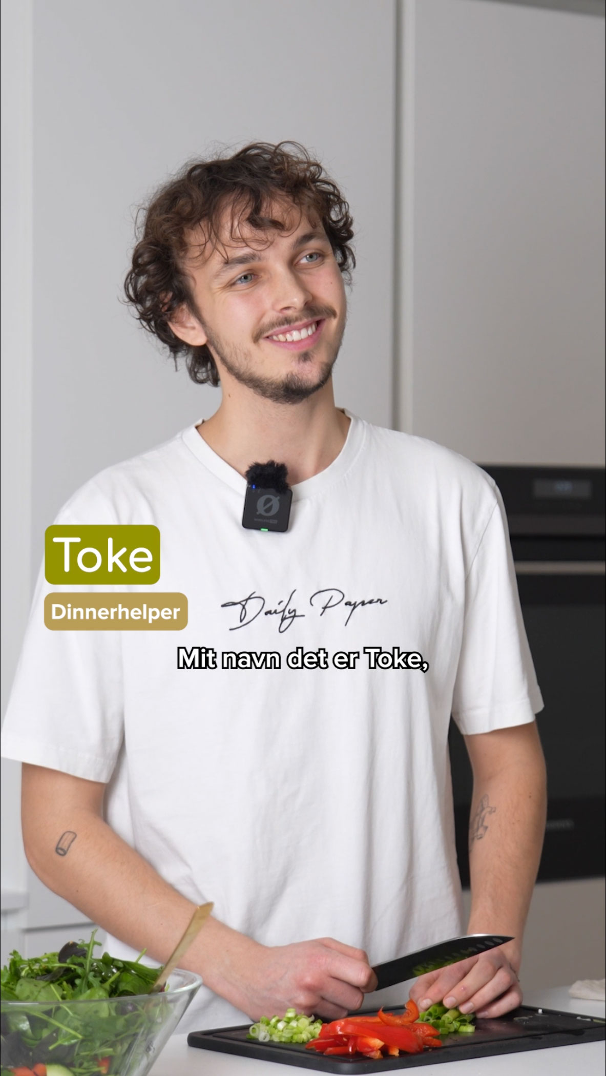 Toke, DinnerHelper hos DinnerHelp