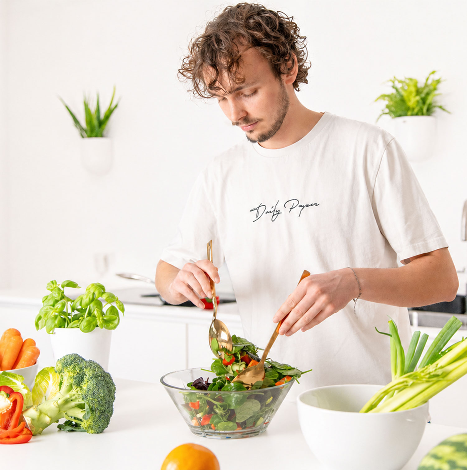 DinnerHelper laver mad i et privat køkken